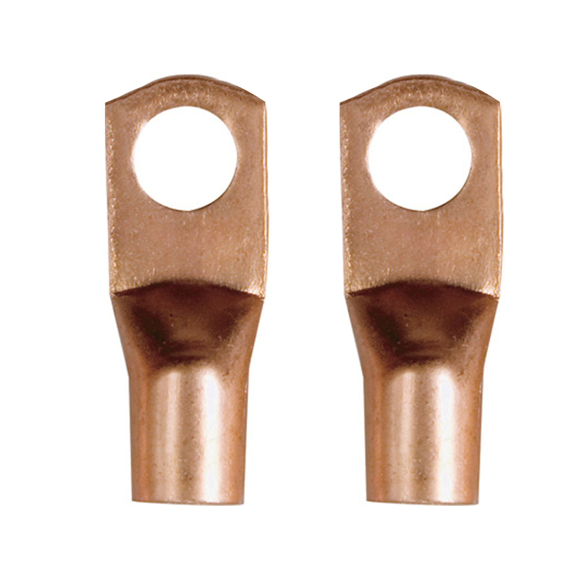 Hobart Wire Lug, No. 2, for 3/8in. Stud, 2-Pk., Model# 770054